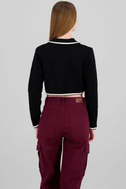 Shasa Short Contrast Sweater