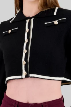 Shasa Short Contrast Sweater