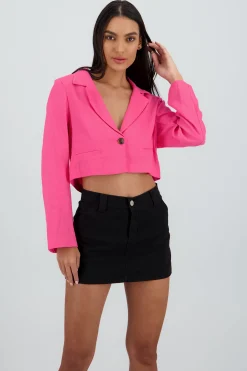 Shasa Short Long Sleeve Shirt with Button Detail