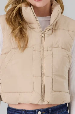 Shasa Short Quilted Vest
