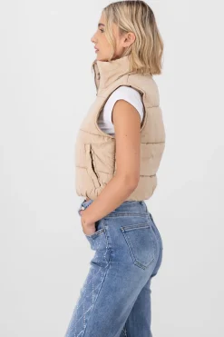 Shasa Short Quilted Vest