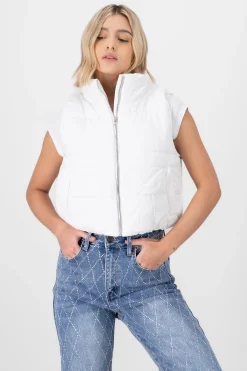 Shasa Short Quilted Vest
