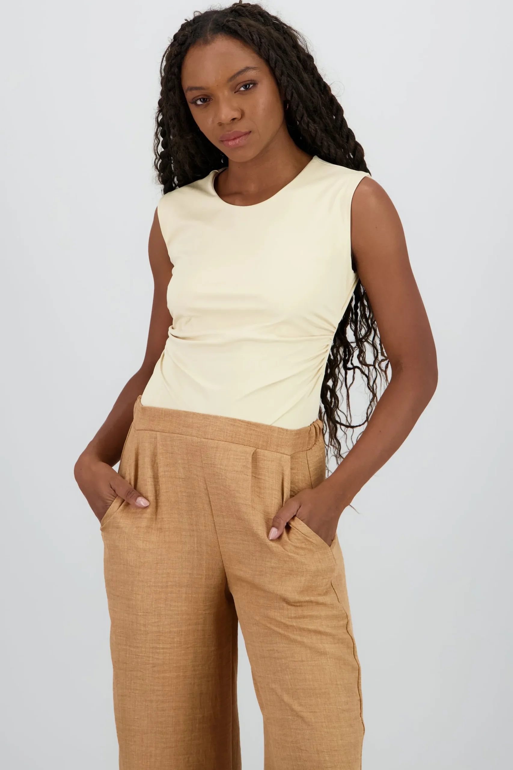 Shasa Short Sleeve Backless Bodysuit