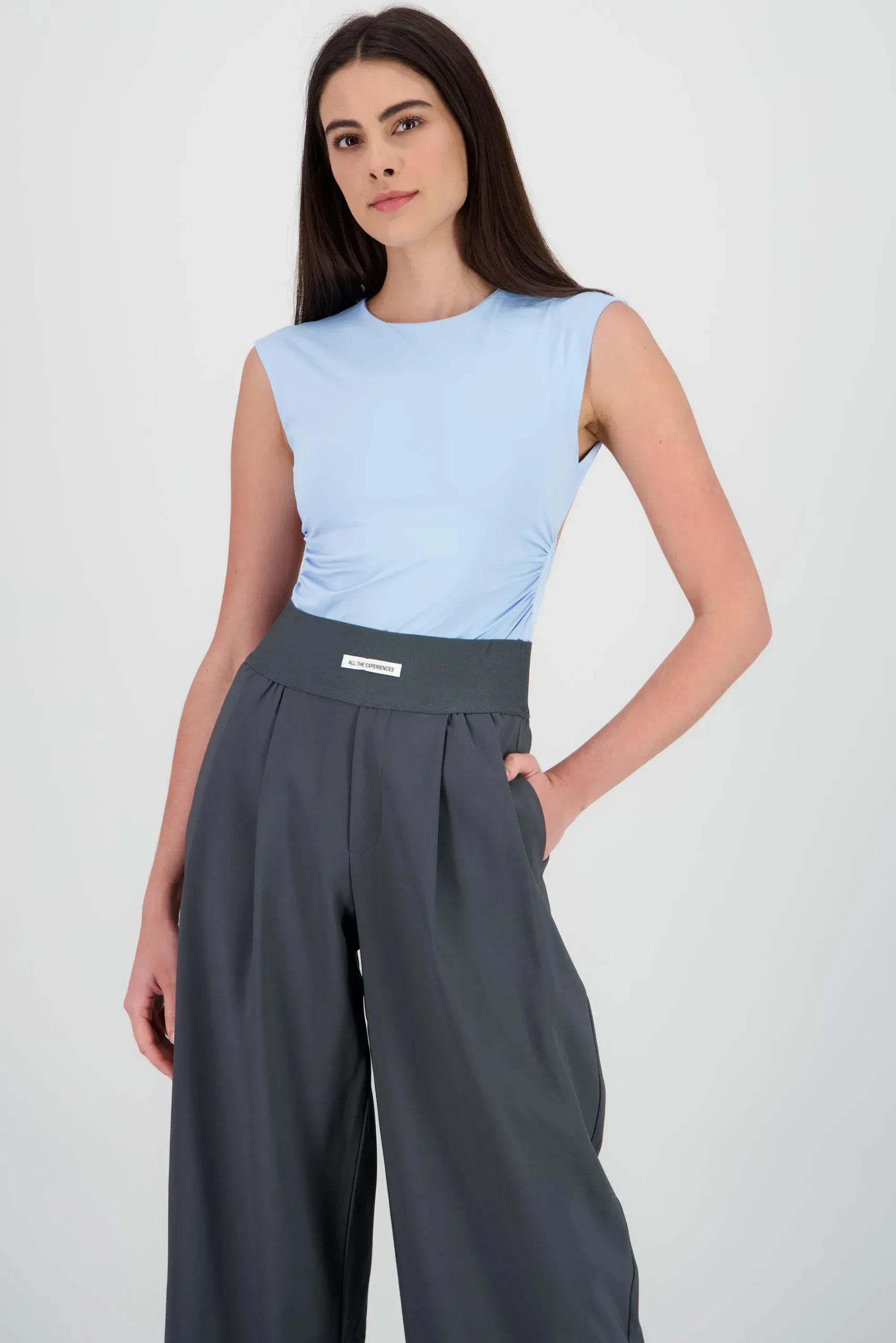 Shasa Short Sleeve Backless Bodysuit
