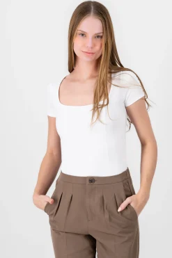 Shasa Short Sleeve Bodysuit