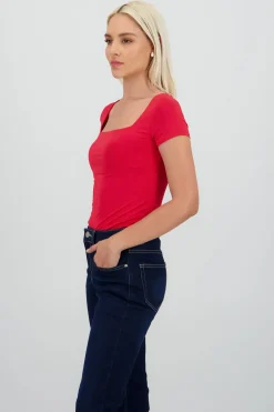 Shasa Short Sleeve Bodysuit