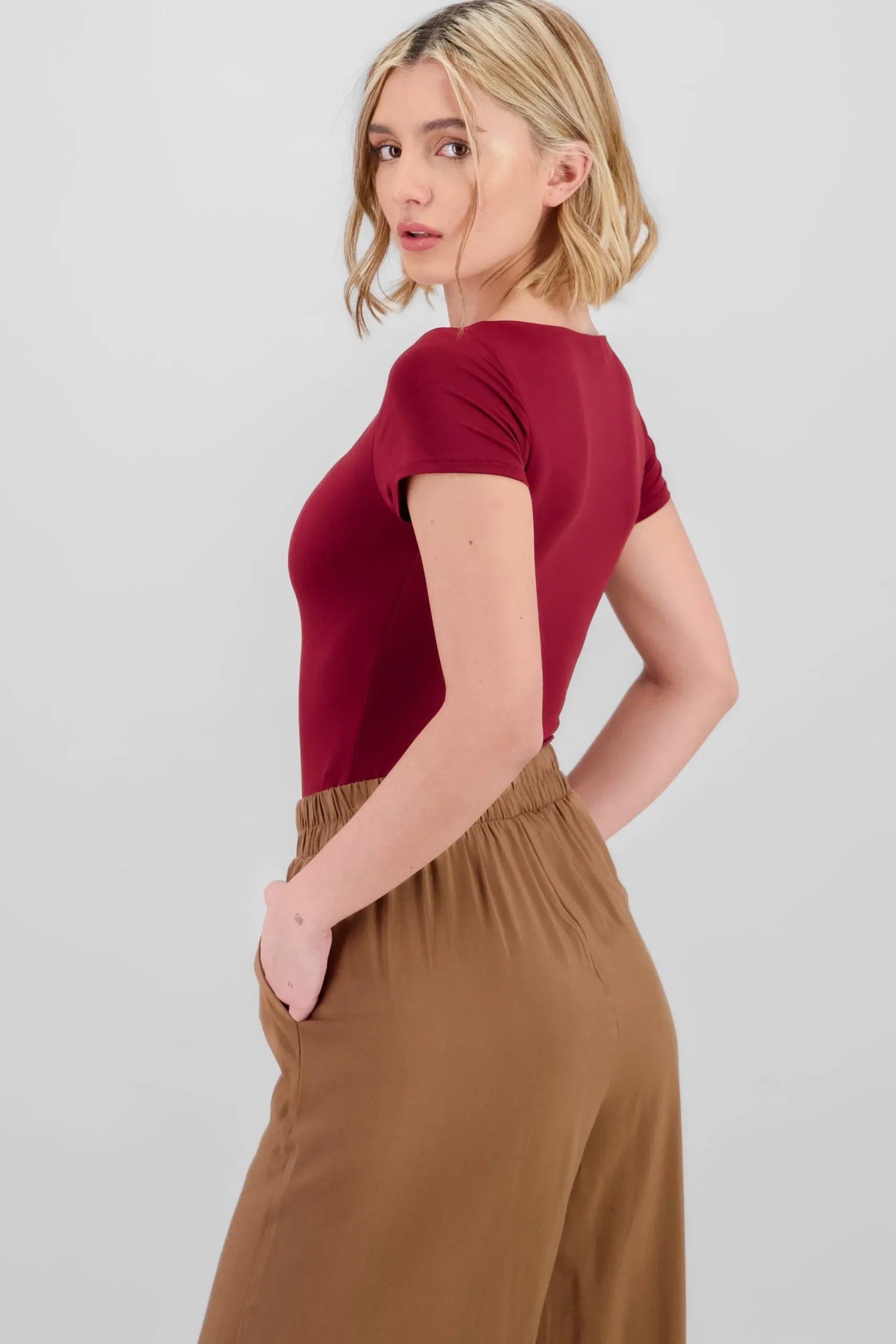 Shasa Short Sleeve Bodysuit