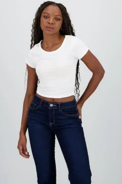 Shasa Short Sleeve Bow Top