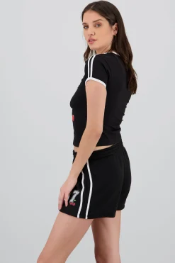 Shasa Short Sleeve Contrast Top