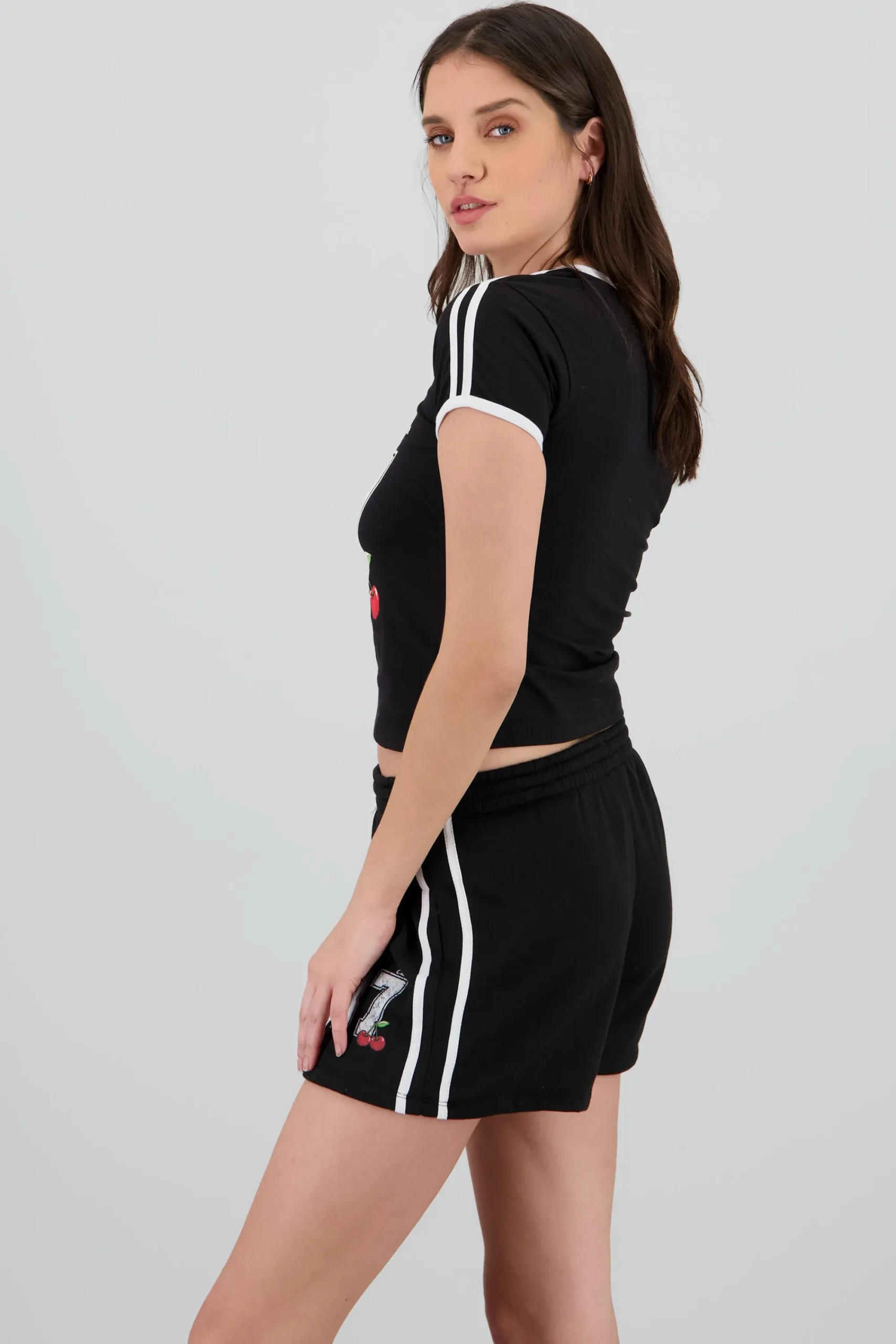 Shasa Short Sleeve Contrast Top