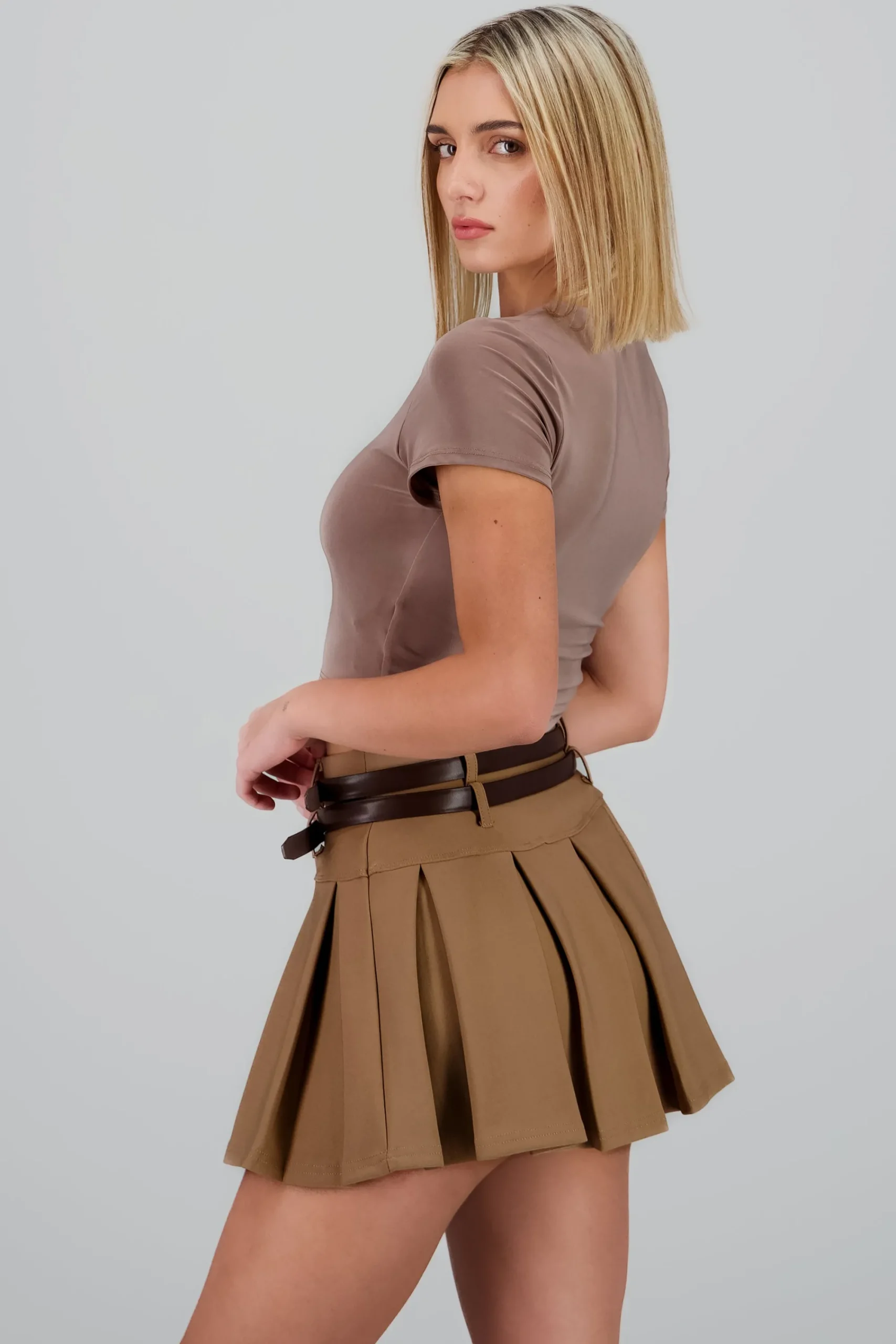 Shasa Short Sleeve Crop Top
