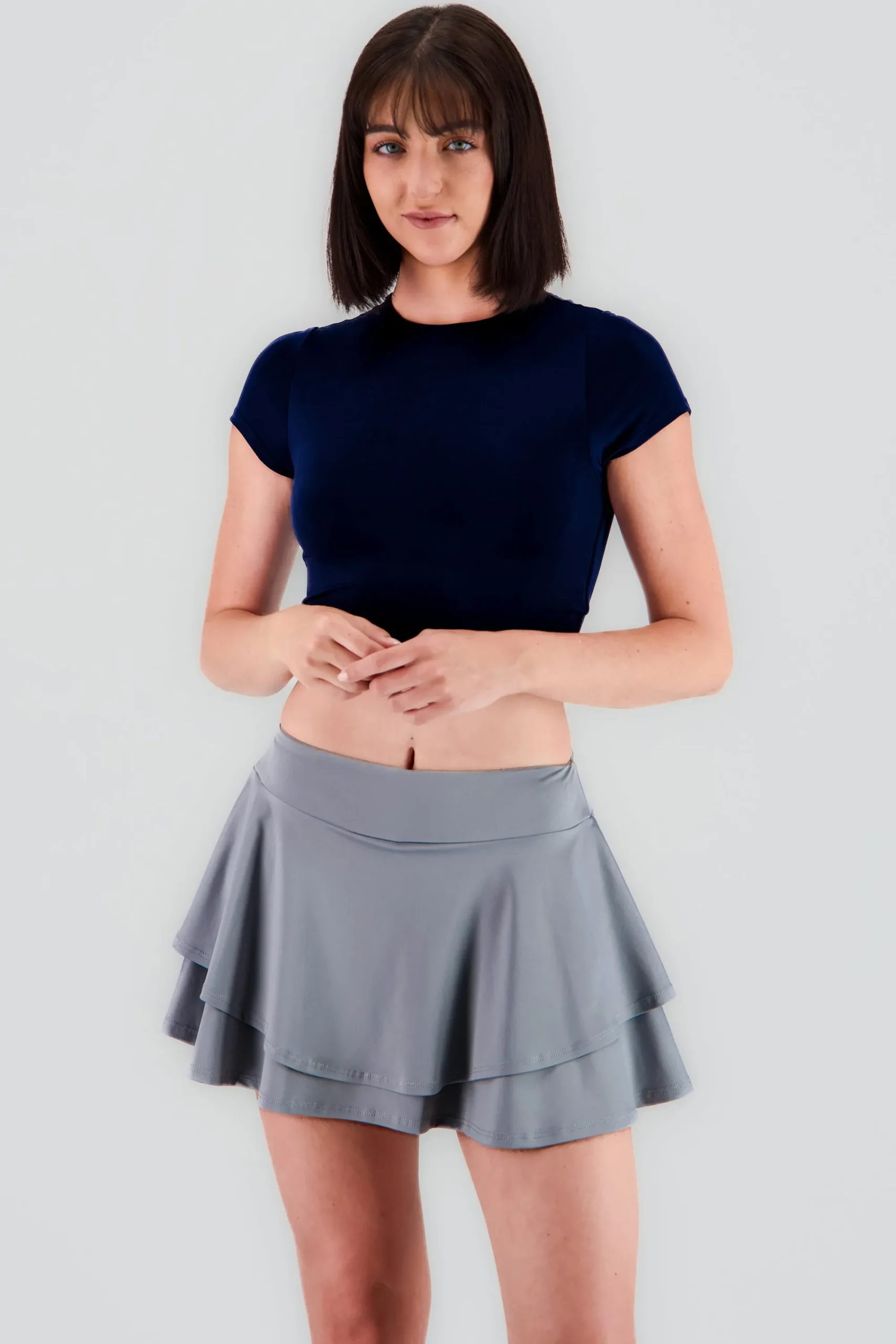 Shasa Short Sleeve Crop Top