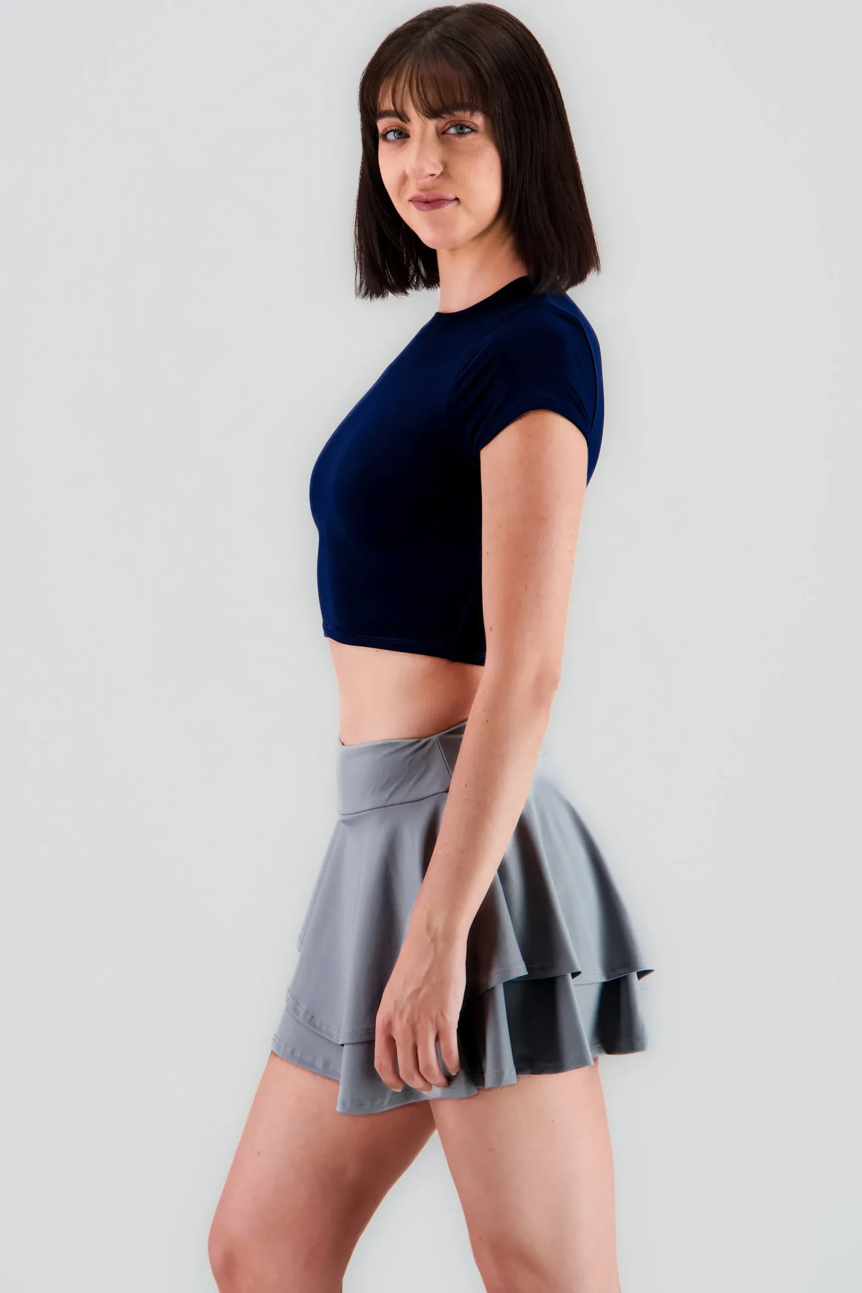 Shasa Short Sleeve Crop Top