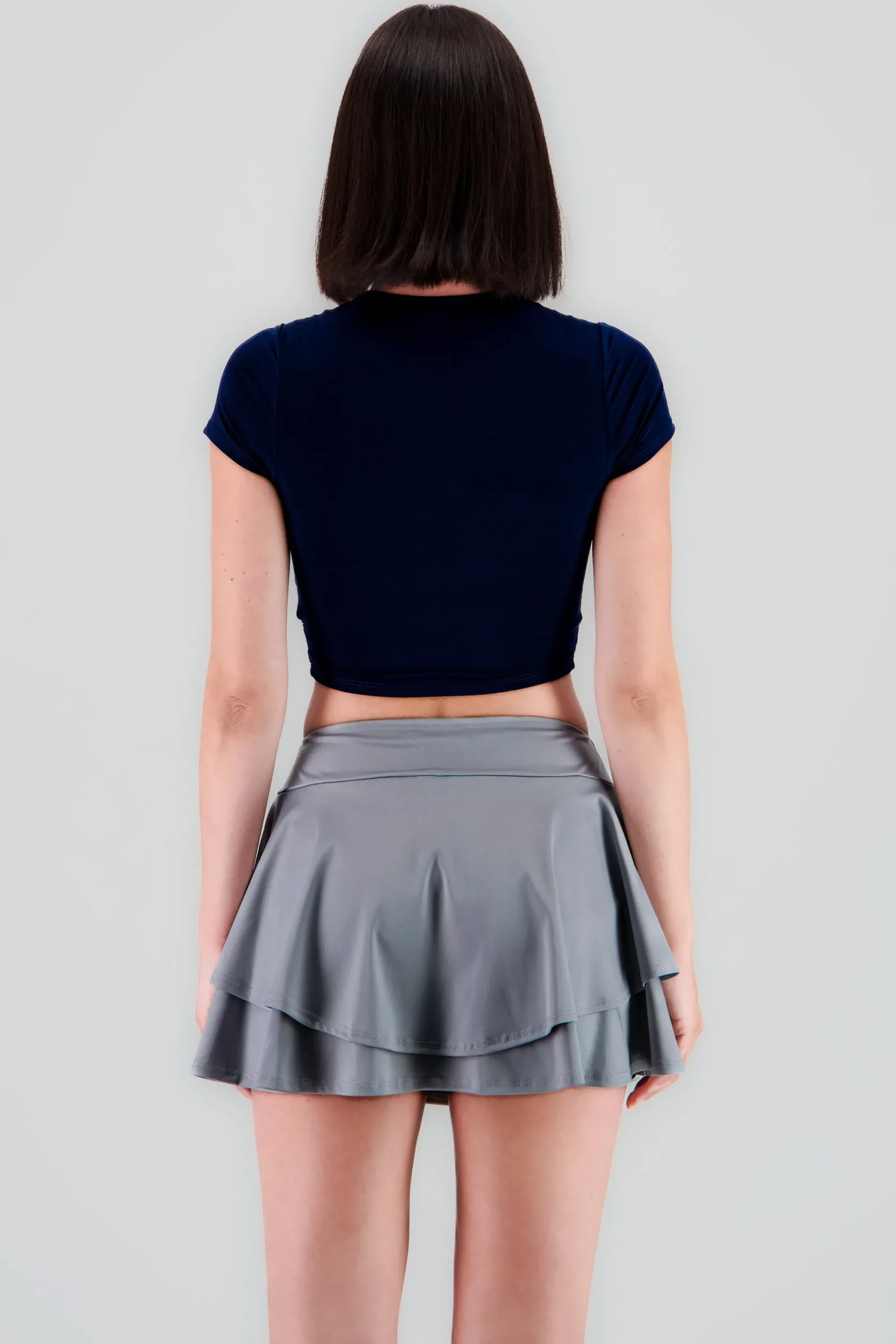 Shasa Short Sleeve Crop Top
