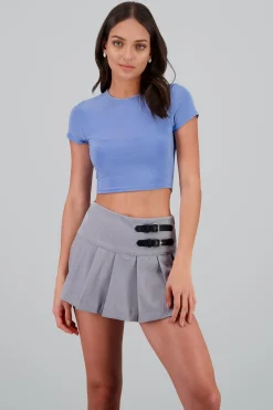 Shasa Short Sleeve Crop Top