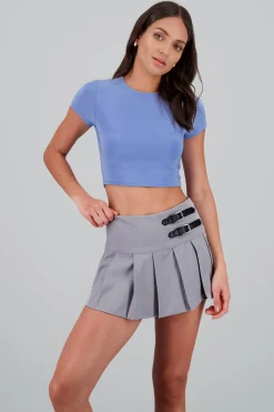 Shasa Short Sleeve Crop Top