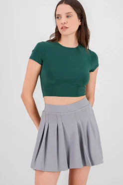 Shasa Short Sleeve Crop Top