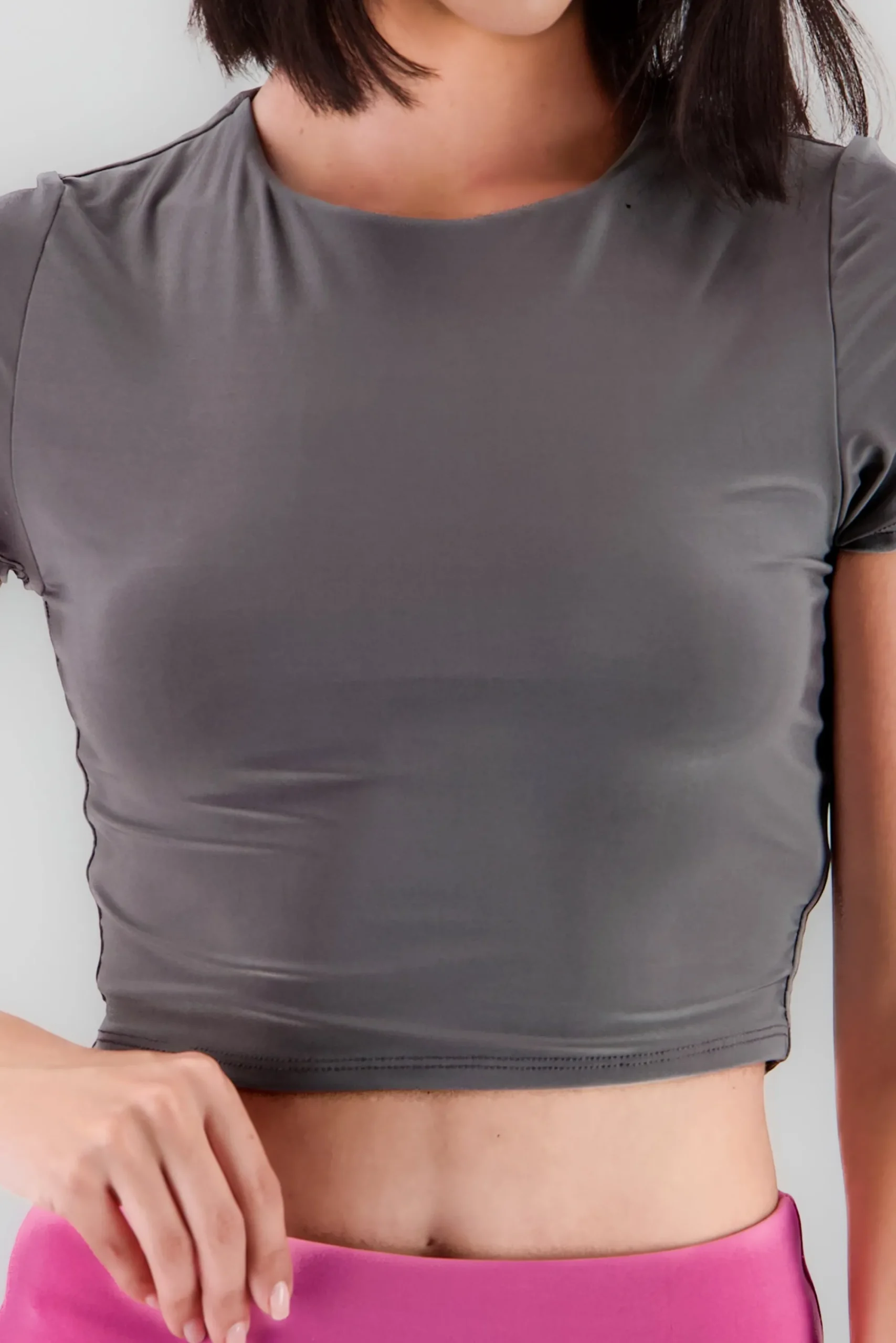 Shasa Short Sleeve Crop Top