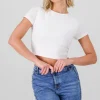 Shasa Short Sleeve Crop Top