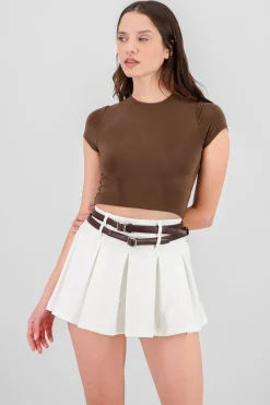 Shasa Short Sleeve Crop Top