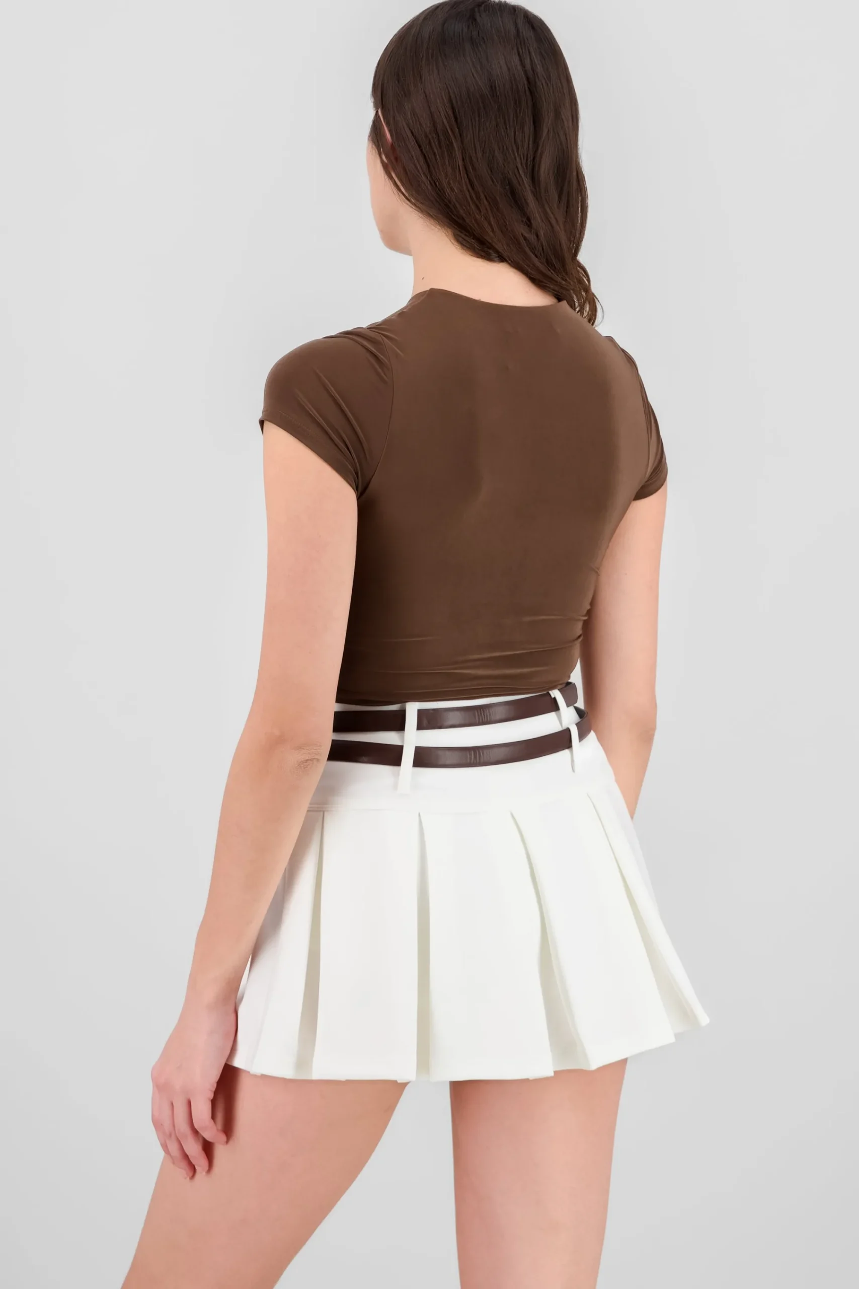 Shasa Short Sleeve Crop Top
