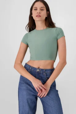 Shasa Short Sleeve Crop Top