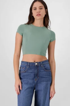 Shasa Short Sleeve Crop Top