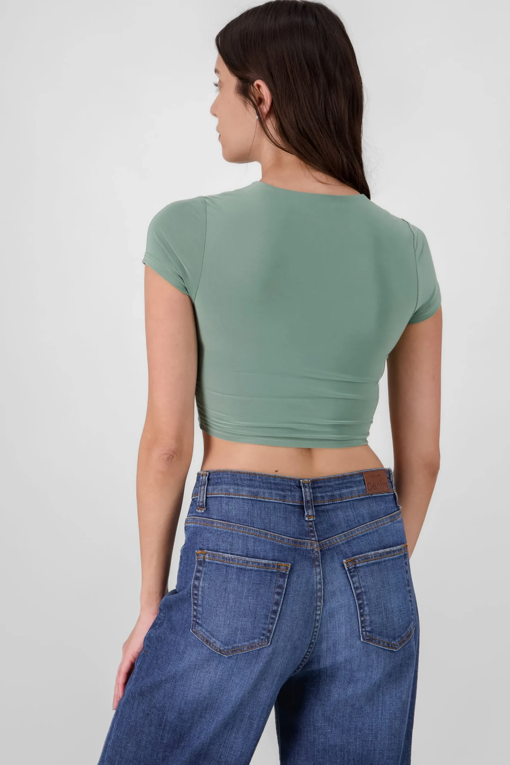 Shasa Short Sleeve Crop Top