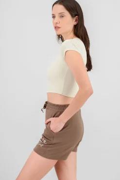 Shasa Short Sleeve Crop Top