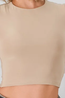 Shasa Short Sleeve Crop Top