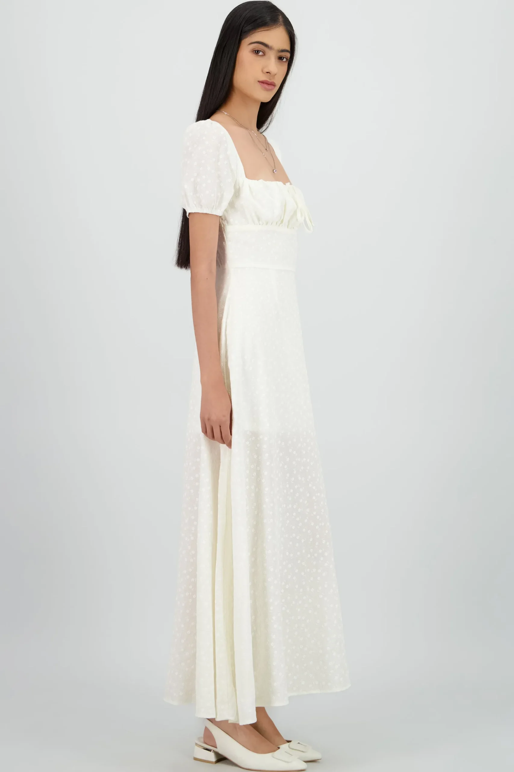 Shasa Short Sleeve Floral Mini Dress