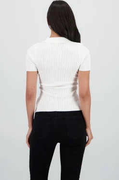 Shasa Short Sleeve Knit Top
