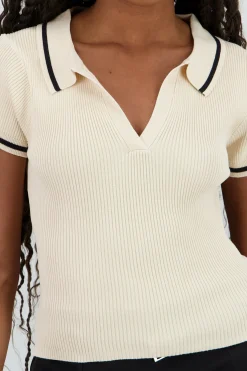Shasa Short Sleeve Knit Top