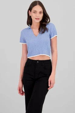 Shasa Short Sleeve Knit Top