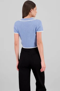 Shasa Short Sleeve Knit Top