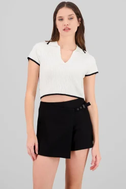 Shasa Short Sleeve Knit Top