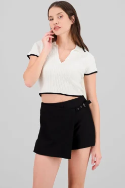 Shasa Short Sleeve Knit Top