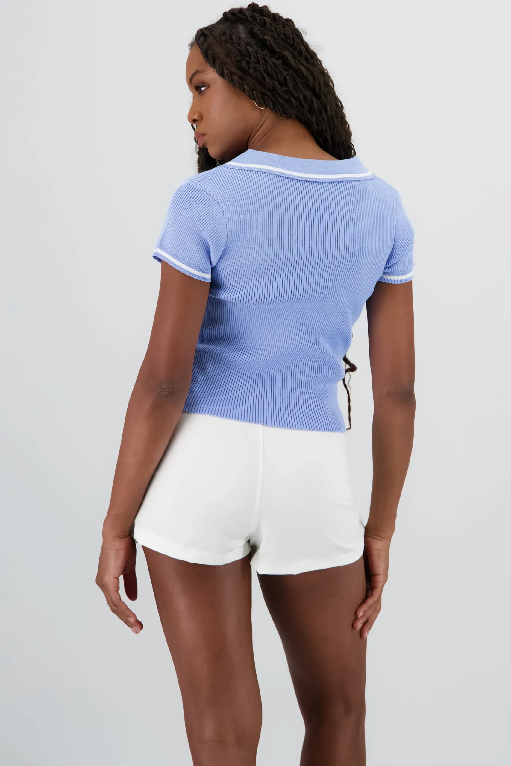 Shasa Short Sleeve Knit Top