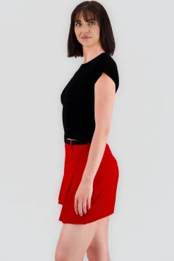 Shasa Short Sleeve Knit Top