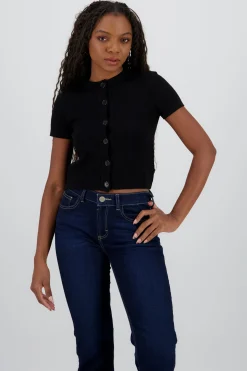 Shasa Short Sleeve Knit Top