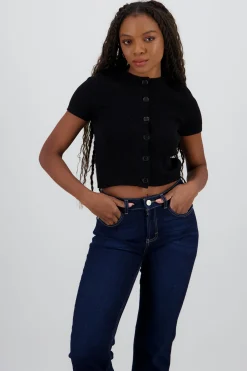 Shasa Short Sleeve Knit Top