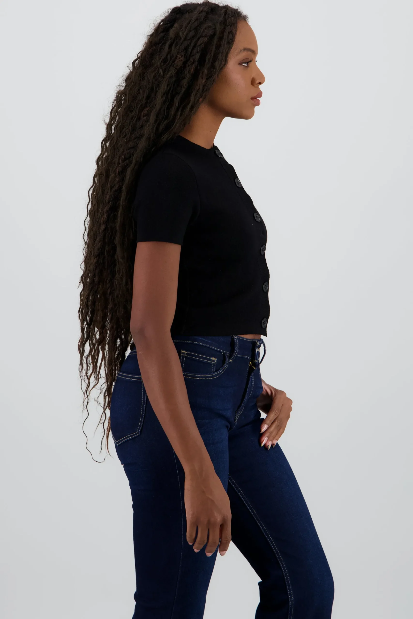 Shasa Short Sleeve Knit Top