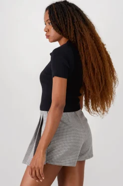 Shasa Short Sleeve Knit Top