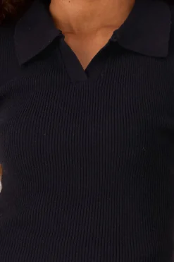 Shasa Short Sleeve Knit Top