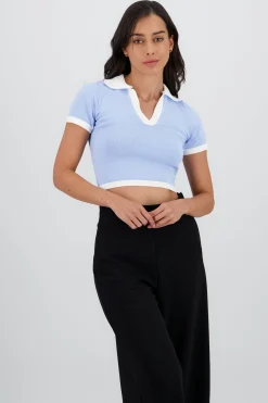 Shasa Short Sleeve Knit Top