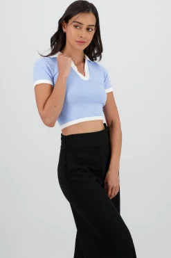 Shasa Short Sleeve Knit Top