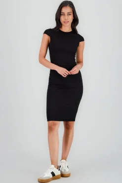 Shasa Short Sleeve Midi Dress