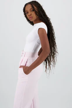 Shasa Short Sleeve Open Back Bodysuit