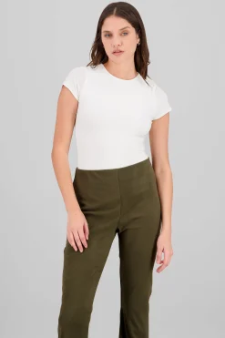 Shasa Short Sleeve Round Neck Bodysuit