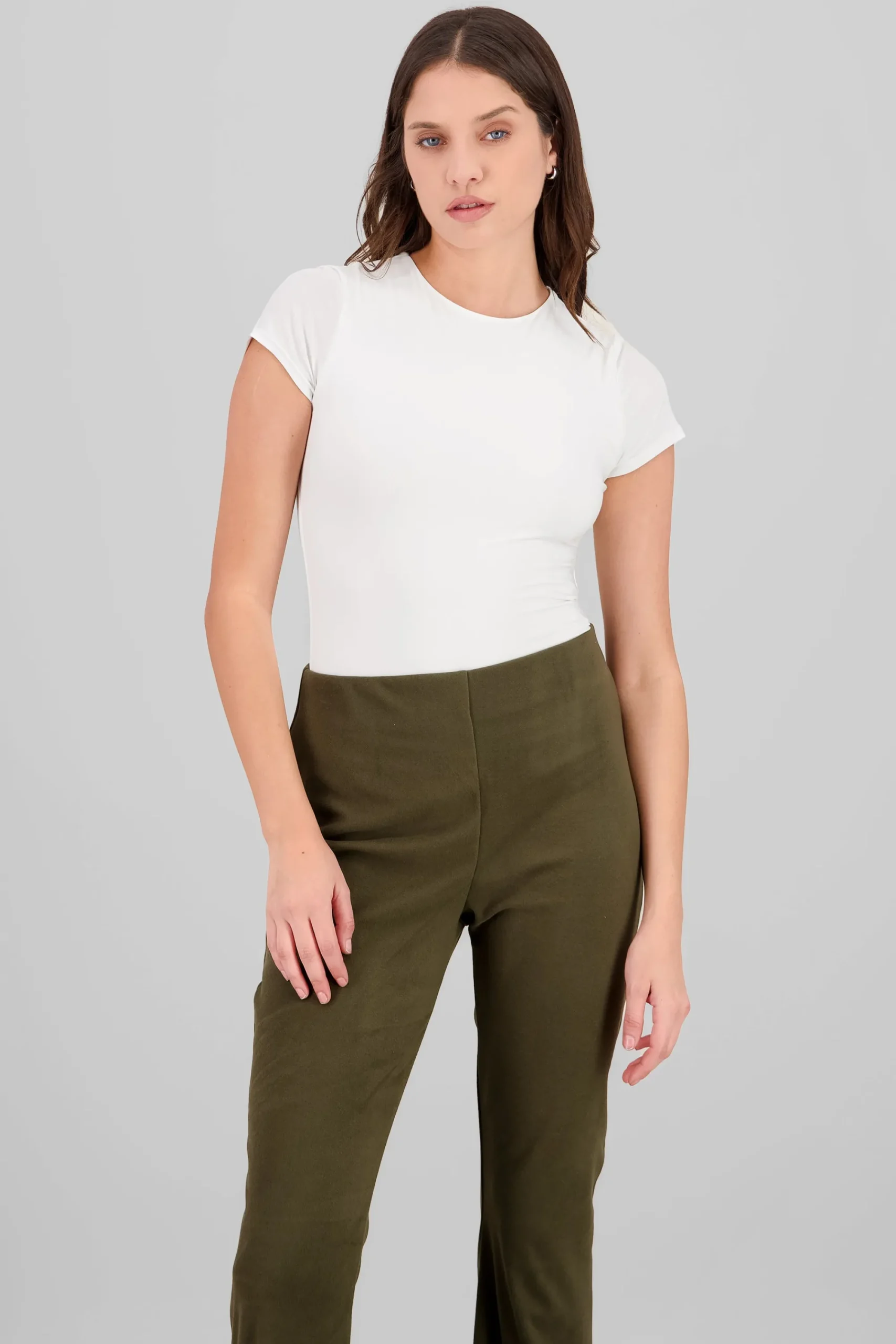 Shasa Short Sleeve Round Neck Bodysuit